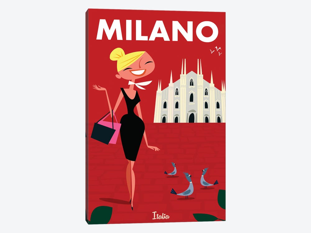 Milan by Gary Godel 1-piece Canvas Art Print