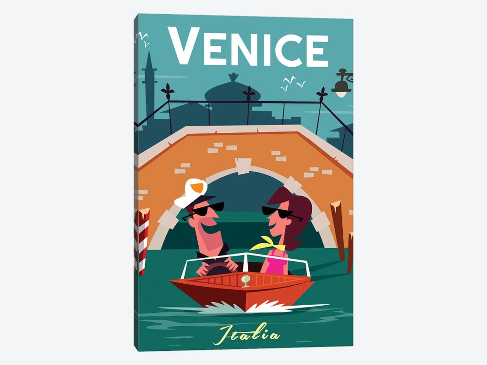 Venice by Gary Godel 1-piece Canvas Art Print
