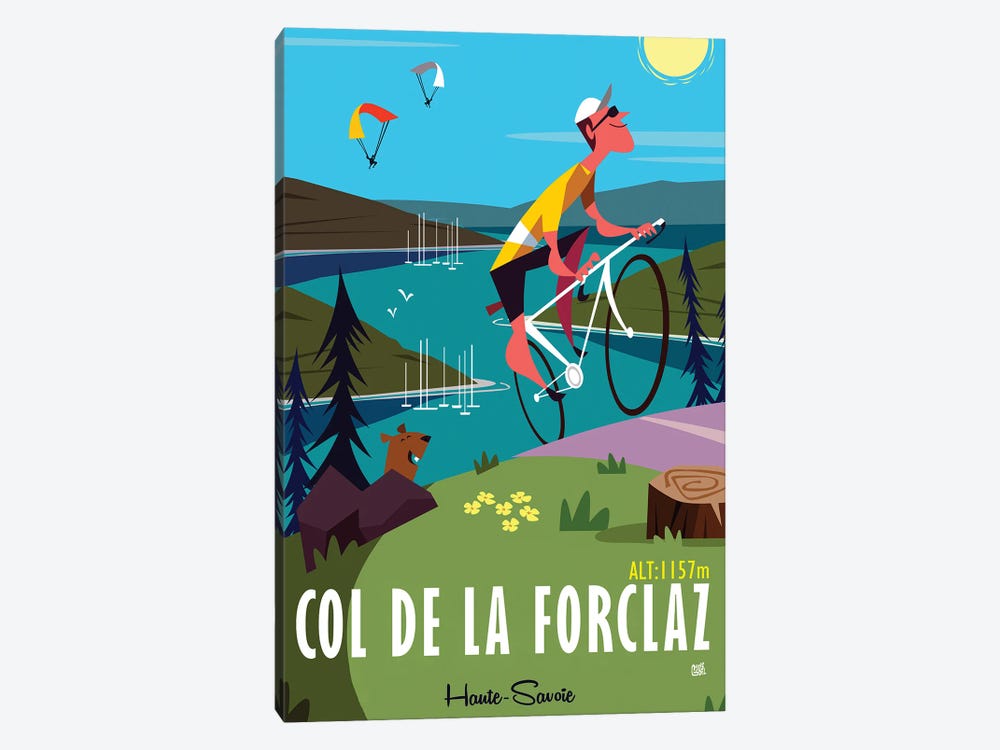 Col De La Forclaz by Gary Godel 1-piece Canvas Art