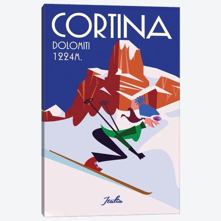 Cortina Canvas Print #GGD114} by Gary Godel Canvas Print