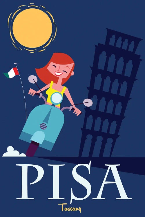 Pisa by Gary Godel wall art
