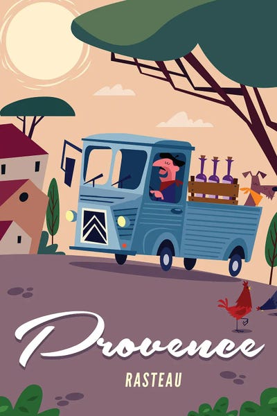 Trucks: Provence Rasteau by Gary Godel