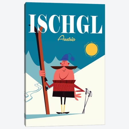 Ischgl Austria Canvas Print #GGD125} by Gary Godel Canvas Art