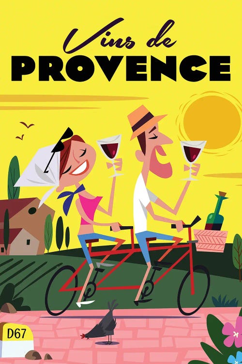 Vins De Provence III by Gary Godel wall art