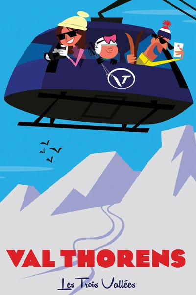 Skiing: Val Thorens by Gary Godel