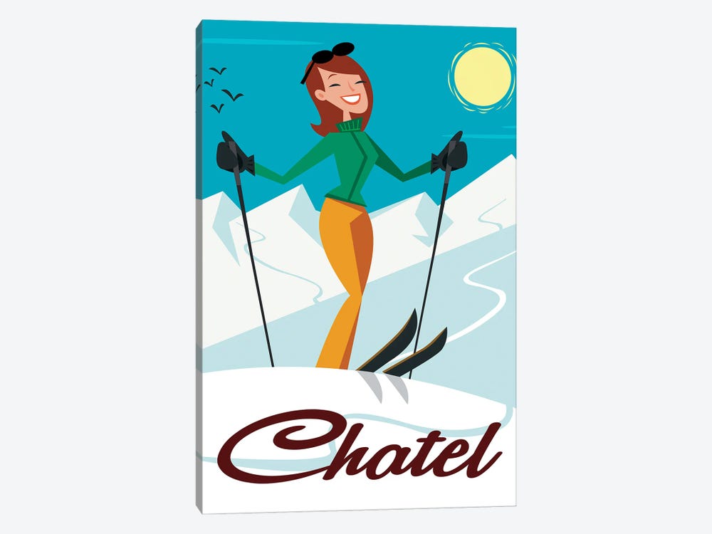 Chatel by Gary Godel 1-piece Canvas Wall Art