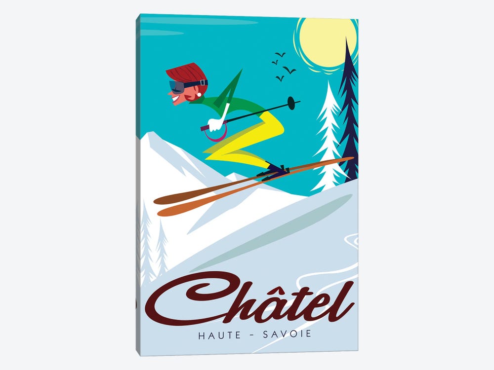 Chatel Haute-Savoie by Gary Godel 1-piece Canvas Art Print