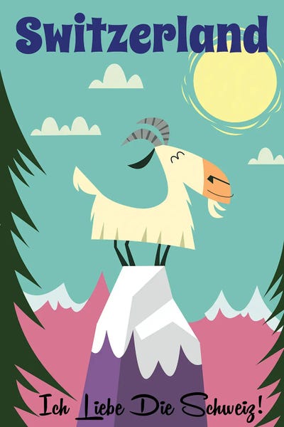 Switzerland: Switzerland Goat by Gary Godel