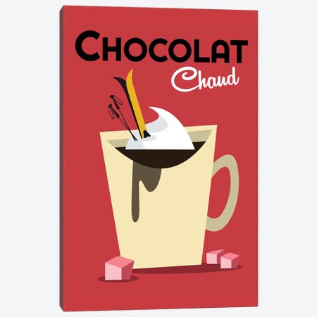 Chocolat Chaud Canvas Print #GGD14} by Gary Godel Canvas Art