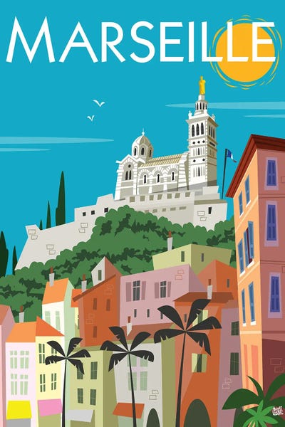 Provence-Alpes-Côte d'Azur: Marseille Notre Dame by Gary Godel