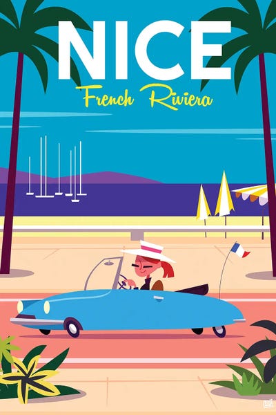 Alpes-de-Haute-Provence: Nice French Riviera I by Gary Godel