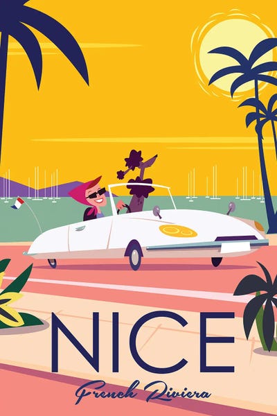 Pop World Tour: Nice French Riviera II by Gary Godel