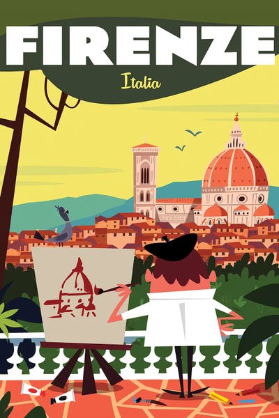 Firenze Italia by Gary Godel framed wall art