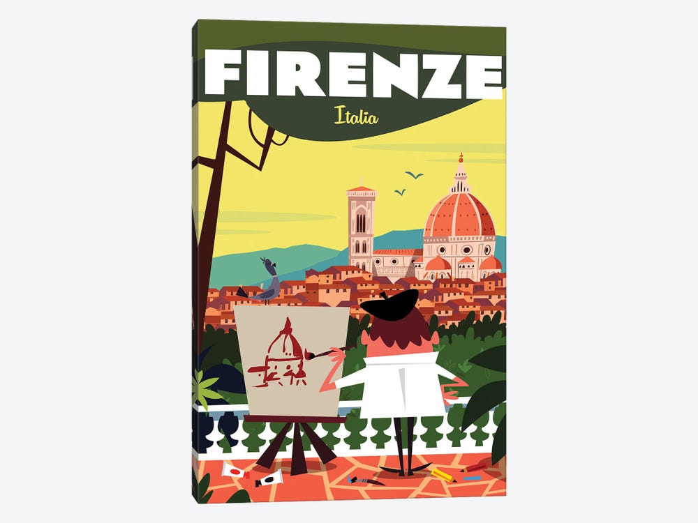 Firenze Italia by Gary Godel 1-piece Canvas Artwork