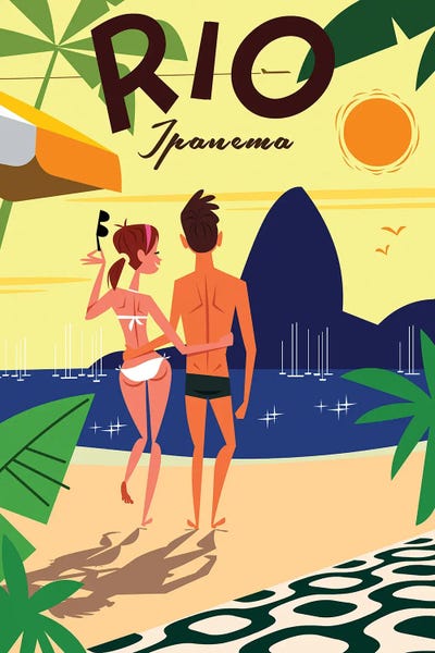 Sunbathing: Rio Ipanema by Gary Godel