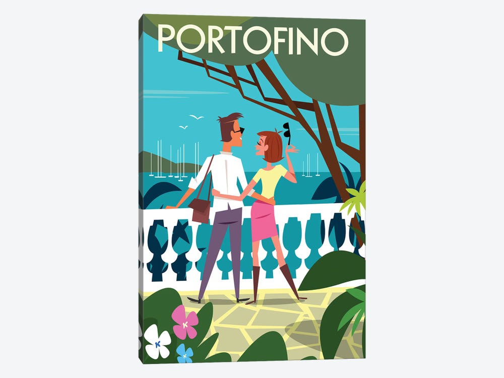 Portofino by Gary Godel 1-piece Canvas Art