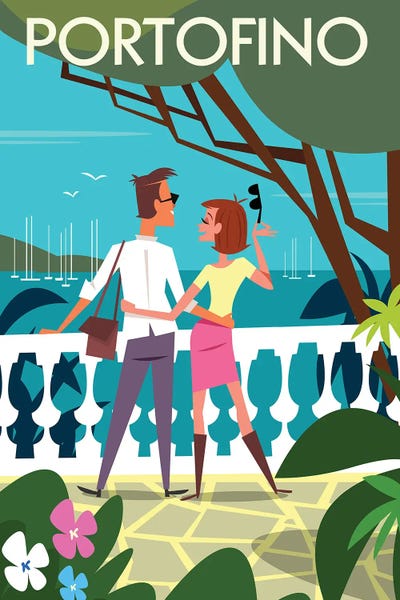 Coastlines: Portofino by Gary Godel