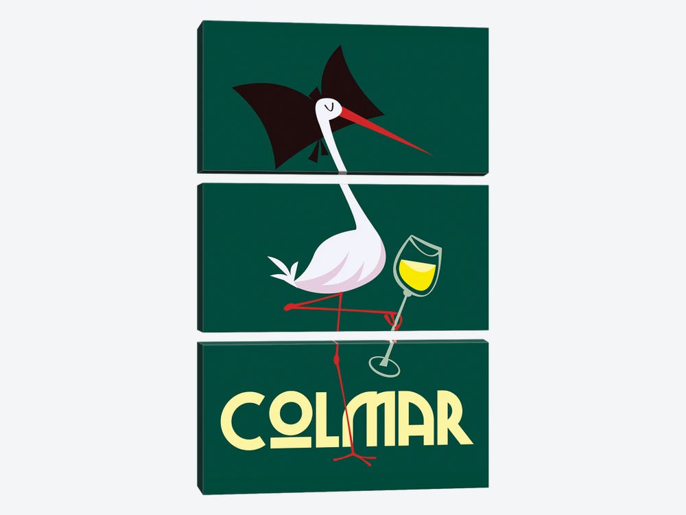 Colmar by Gary Godel 3-piece Canvas Wall Art