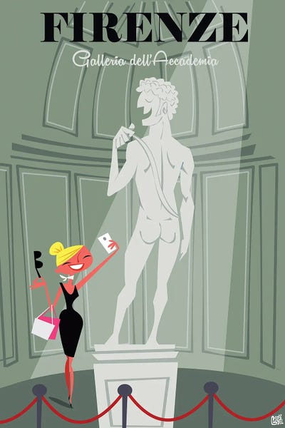 Tuscany: Firenze David by Gary Godel