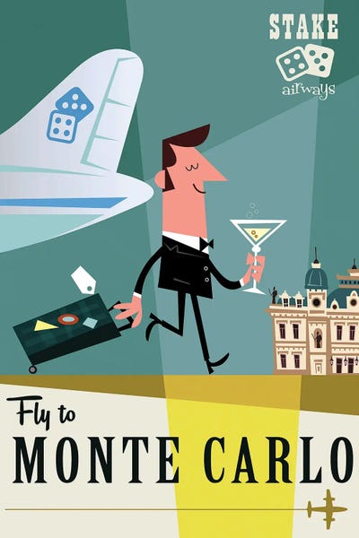 Traveling: Fly To...Monte Carlo by Gary Godel