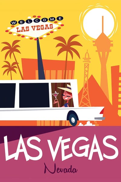 Las Vegas Travel Posters