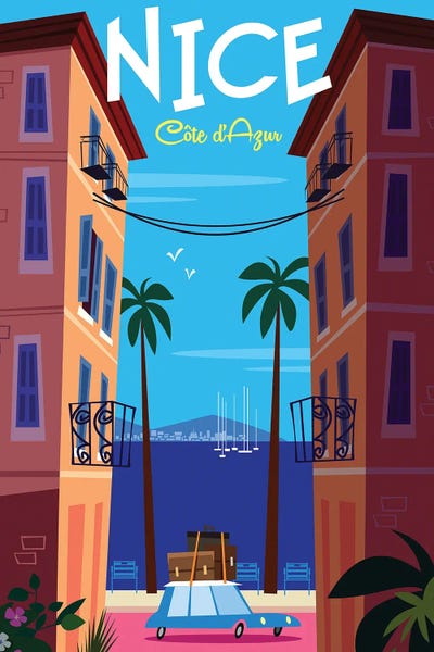 Pop World Tour: Nice Cote D'Azur by Gary Godel
