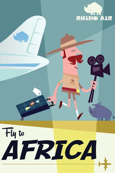 Traveling: Fly To...Africa by Gary Godel