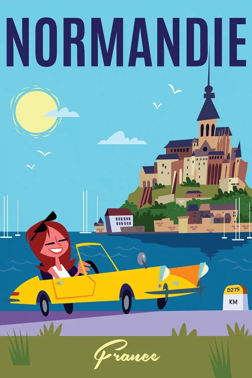 Normandie by Gary Godel wall art