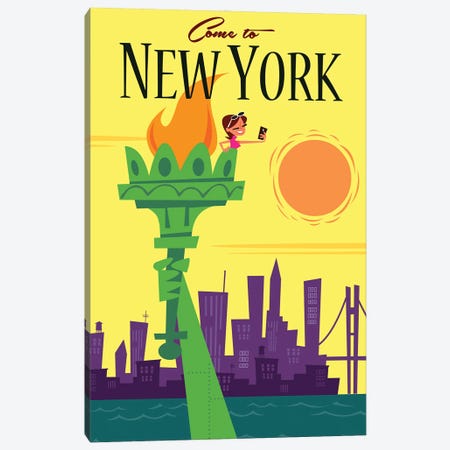 NYC Canvas Print #GGD171} by Gary Godel Canvas Artwork