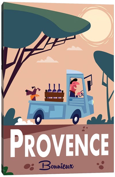 Provence Canvas Art Print - Gary Godel