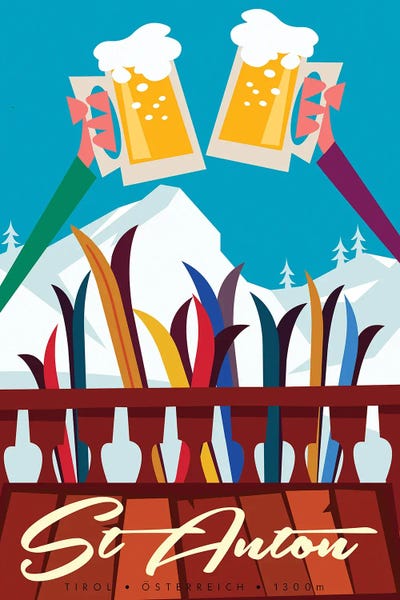 Skiing: St Anton Apres by Gary Godel