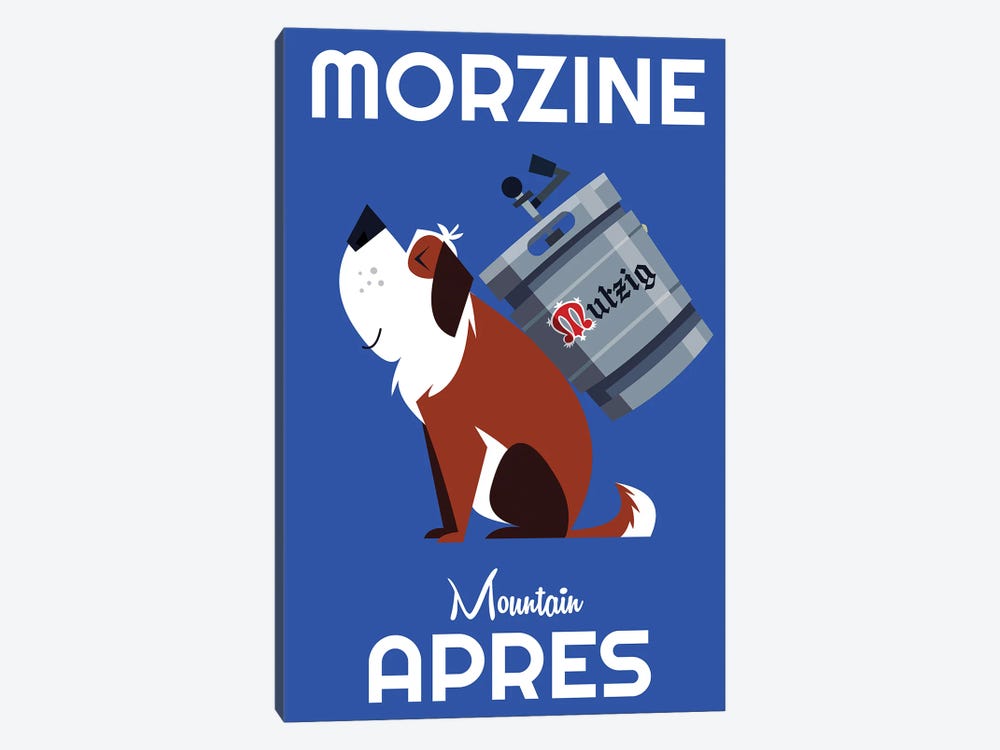 Morzine Mountain Apres by Gary Godel 1-piece Canvas Artwork