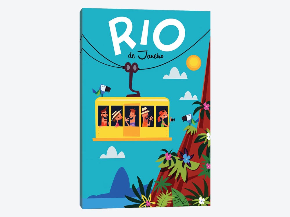 Rio by Gary Godel 1-piece Canvas Print