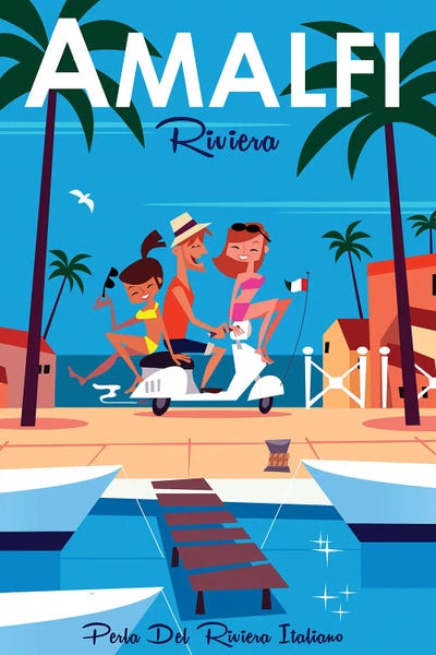 La Dolce Vita: Amalfi by Gary Godel