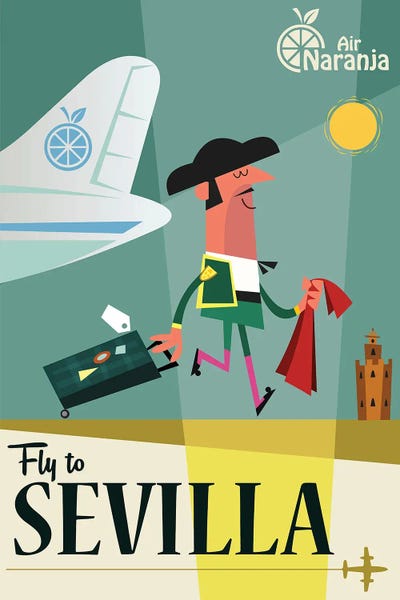 Andalusia: Fly To...Sevilla by Gary Godel