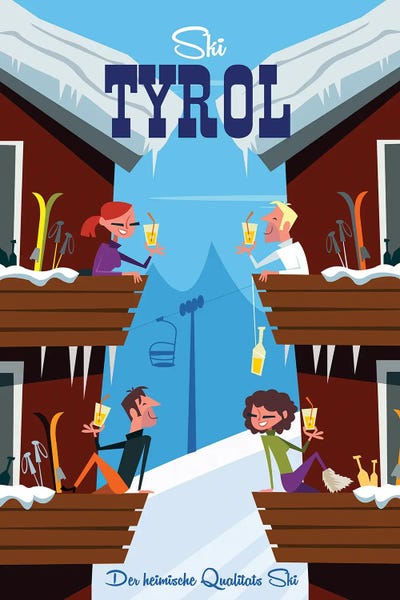 Skiing: Ski Tyrol by Gary Godel