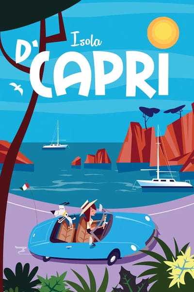 Gary Godel: Isola D'Capri I by Gary Godel