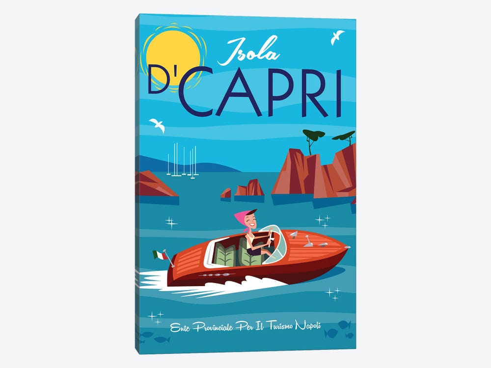 Isola D'Capri II by Gary Godel 1-piece Art Print