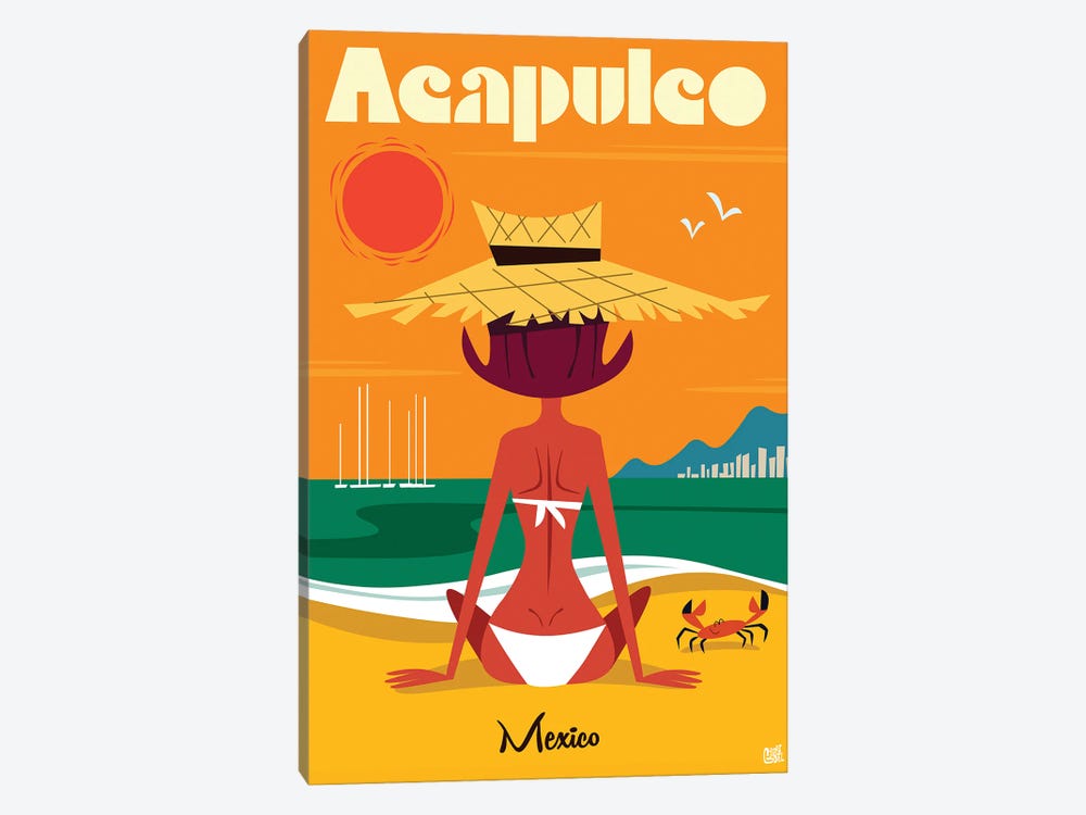 Acapulco by Gary Godel 1-piece Canvas Print