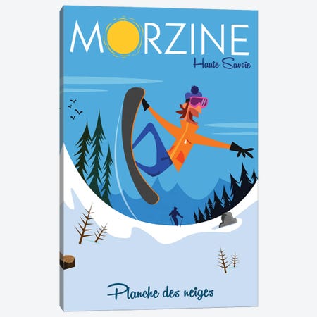 Morzine Haute-Savoie Canvas Print #GGD204} by Gary Godel Canvas Art Print