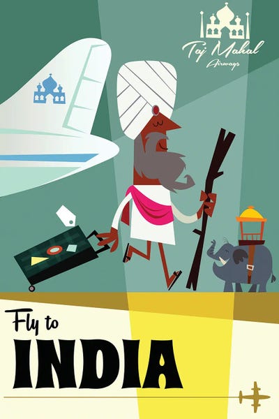 Traveling: Fly To...India by Gary Godel
