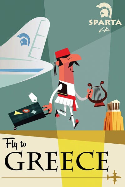 Greece: Fly To...Greece by Gary Godel