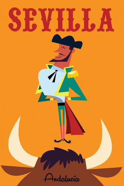 Bulls: Sevilla by Gary Godel