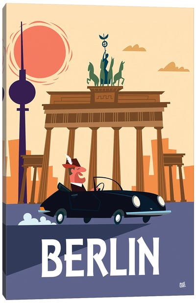 Berlin Canvas Art Print - Gary Godel
