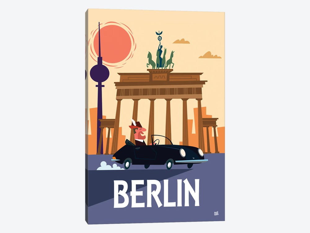 Berlin by Gary Godel 1-piece Canvas Wall Art