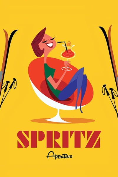 Food & Drink Posters: Spritz Aperitif by Gary Godel