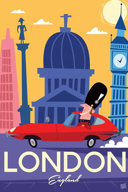 London by Gary Godel wall art