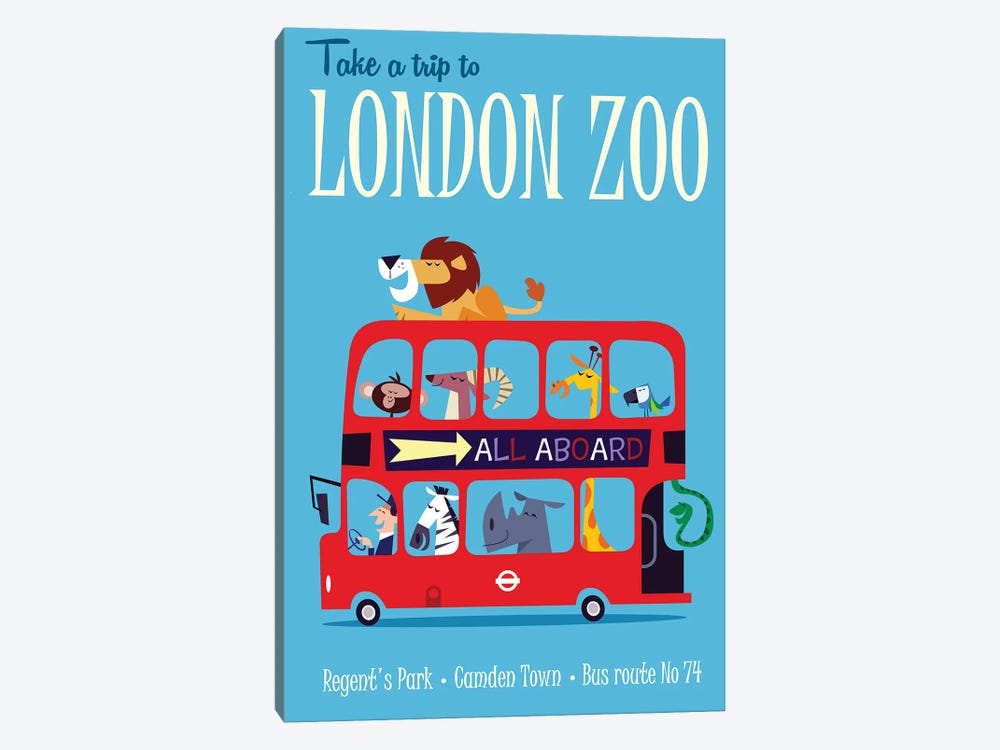 London Zoo by Gary Godel 1-piece Art Print