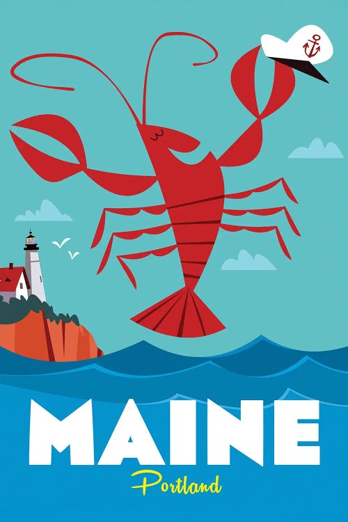 Maine by Gary Godel wall art