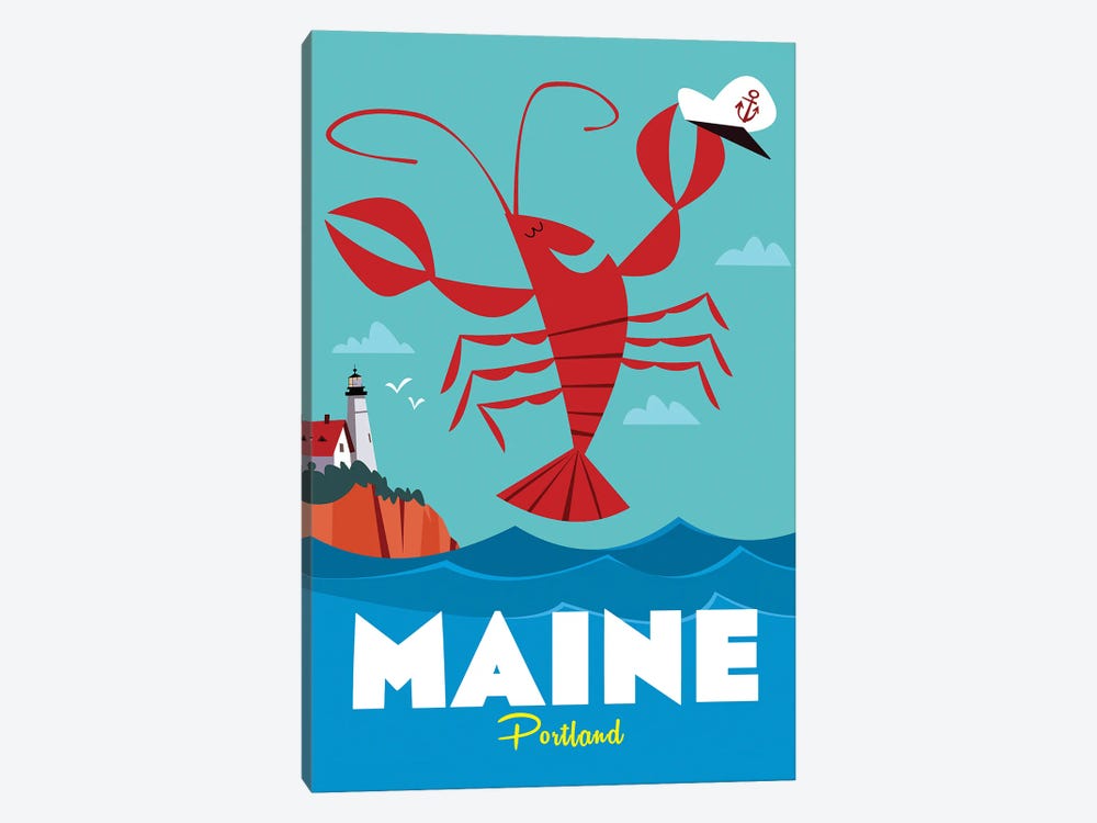 Maine by Gary Godel 1-piece Canvas Art